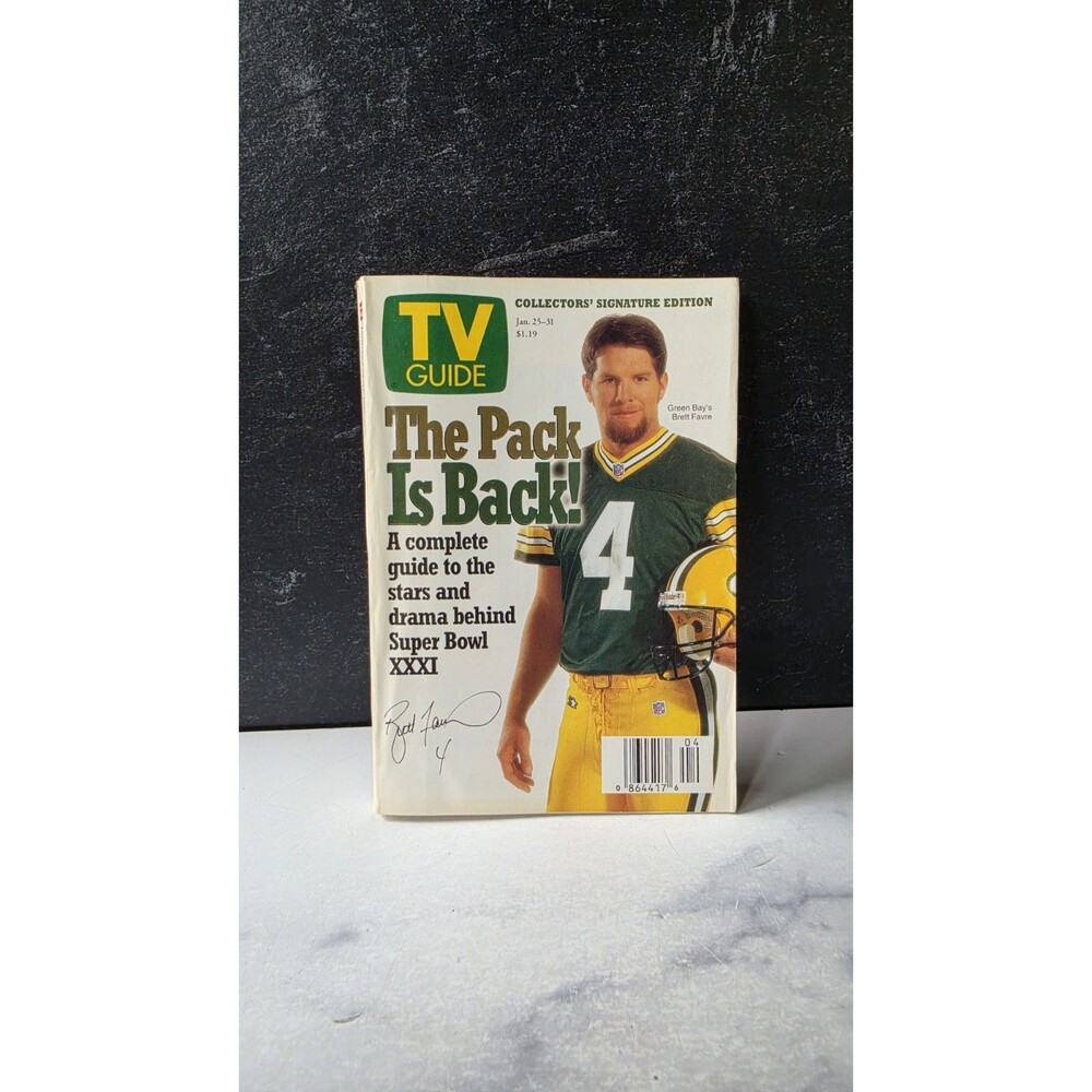 TV Guide January 25-31, 1997 The Pack Is Back! Collectors' Signature Edition